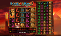 Screenshot von Book of Ra Deluxe 10 mit zehn festen Gewinnlinien