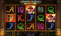 Screenshot von Book of Ra Magic mit mehreren Sondersymbolen