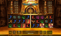 Screenshot von Twin Spinner Book of Ra Deluxe mit zwei Walzensätzen