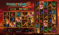 Screenshot von Book of Ra Deluxe Win Ways mit sechs Walzen ohne feste Linien