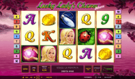 Screenshot von Lucky Lady's Charm mit Kristallkugel-Symbol